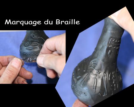 REPRODUCTION DE HIEROGLYPHES SUR SUPPORTS DE TYPE PATE FIMO